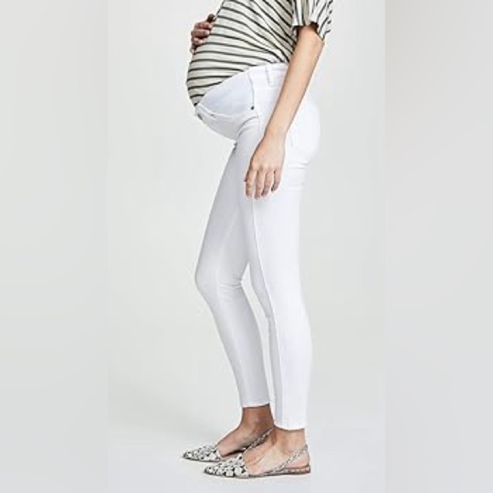 7 For All Mankind Crisp White Jeans
